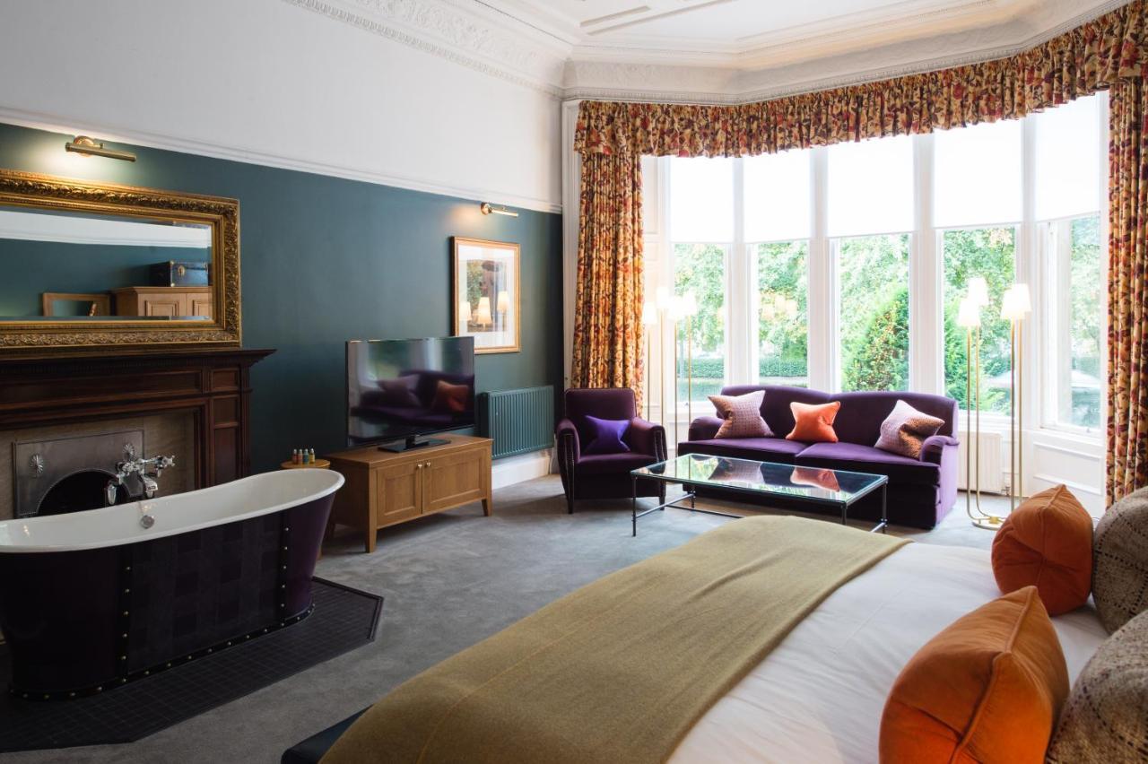 One Devonshire Gardens A Hotel Du Vin Γλασκώβη Εξωτερικό φωτογραφία A suite at the hotel