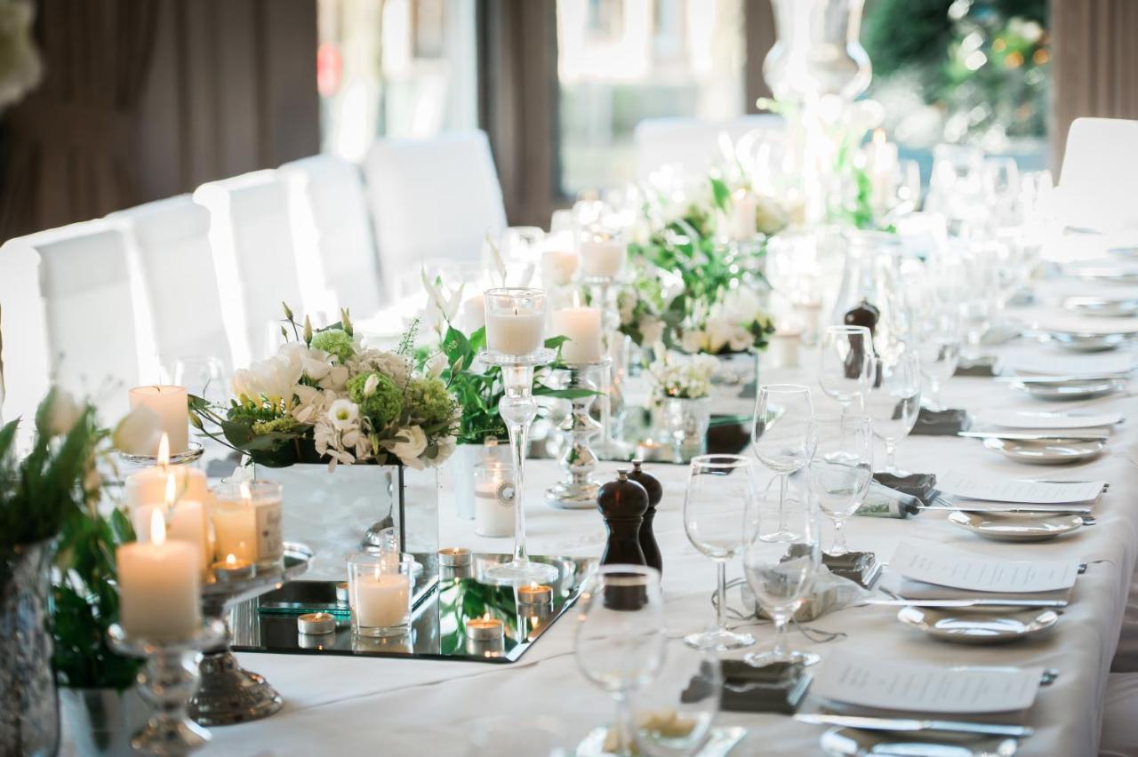 One Devonshire Gardens A Hotel Du Vin Γλασκώβη Εξωτερικό φωτογραφία A table set for a wedding reception